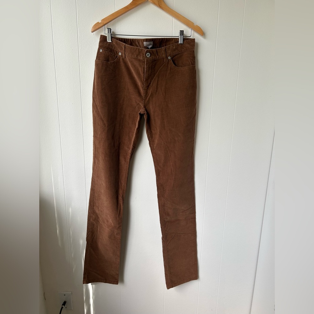 J. Jill Brown Straight Leg Pants